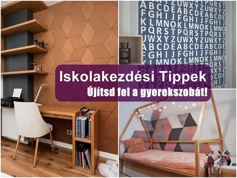 Iskolakezdési Tippek: Hogyan alakítsd át a gyerekszobát praktikussá és kényelmessé?