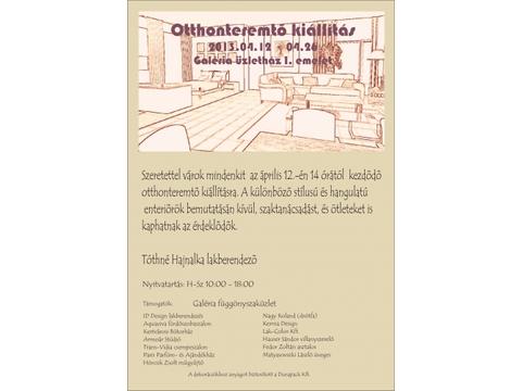 Otthonteremtő Kiállítás Nyíregyházán 2013 április 12-26.