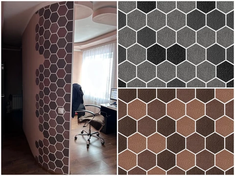 Falpanel újdonság: Hexagon AMK falpanelek új mintában és színben!