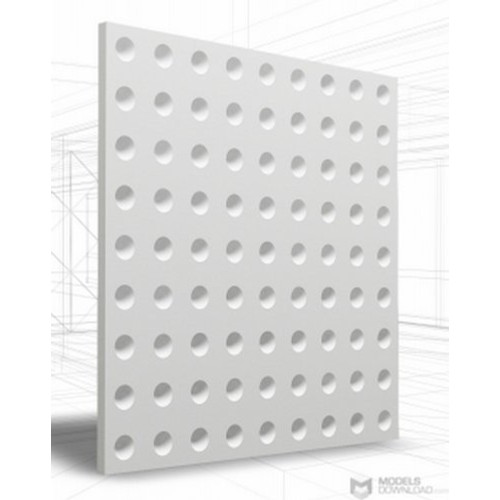 Loft-3D Dekor-10 beltéri festhető gipsz 3d dekor falpanel fehér Loft-3D Dekor-10 beltéri festhető gipsz 3d dekor falpanel fehér