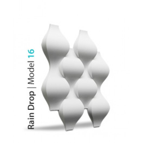Loft-3D Dekor-16 beltéri festhető gipsz 3d dekor falpanel fehér gömbök Loft-3D Dekor-16 beltéri festhető gipsz 3d dekor falpanel fehér gömbök