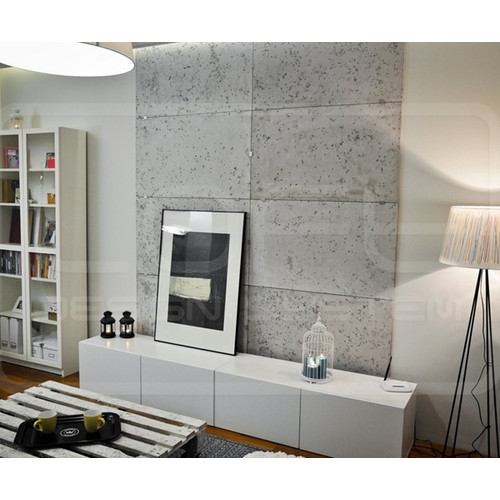 Loft Concrete látszóbeton 40x60cm gipsz falburkolat