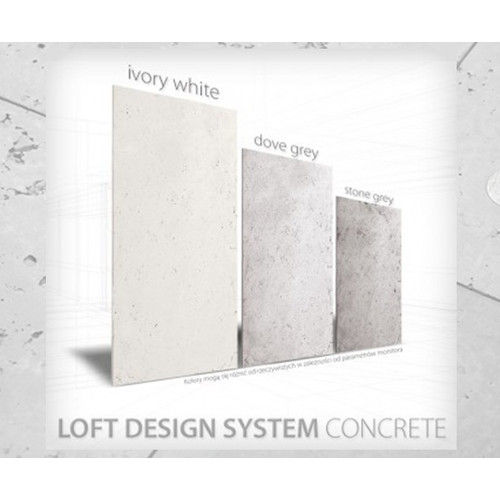 Loft Concrete látszóbeton 60x60cm gipsz falburkolat
