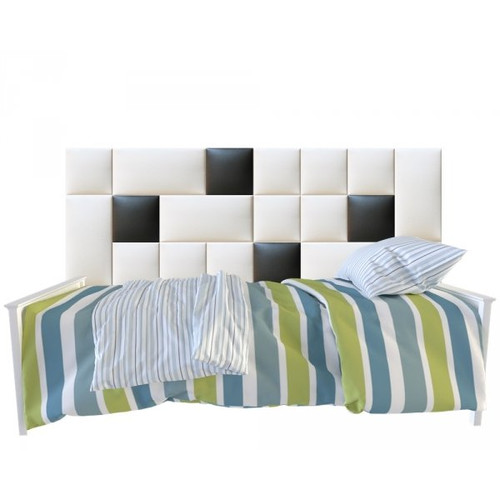 Műbőr falvédő-4 faldekoráció (200x75 cm), ágy mellé rakható - Kerma Design Műbőr falvédő-4 faldekoráció (200x75 cm), ágy mellé rakható - Kerma Design