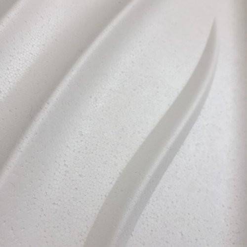12 db MYWALL OCEAN hullámos fehér polisztirol 60x60 cm falpanel csomagajánlat