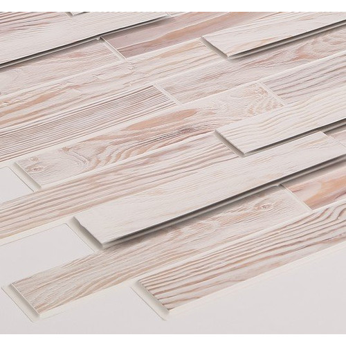FLEXWALL PVC falpanel Bleached Oak világos tölgy 98x48cm, falburkolat