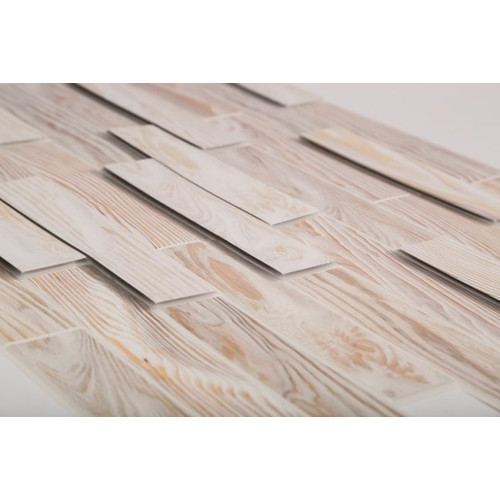 FLEXWALL PVC falpanel Bleached Oak világos tölgy 98x48cm, falburkolat