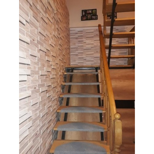 FLEXWALL PVC falpanel Bleached Oak világos tölgy 98x48cm, falburkolat