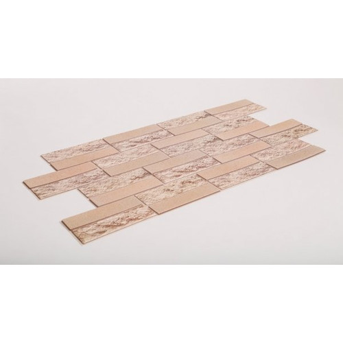 FLEXWALL PVC falpanel Facing Brick téglamintás, dizájn belső fali dekorációs 97,5×49 cm FLEXWALL PVC falpanel Facing Brick téglamintás, dizájn belső fali dekorációs 97,5×49 cm