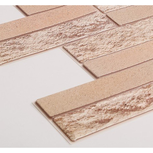 FLEXWALL PVC falpanel Facing Brick téglamintás, dizájn belső fali dekorációs 97,5×49 cm FLEXWALL PVC falpanel Facing Brick téglamintás, dizájn belső fali dekorációs 97,5×49 cm