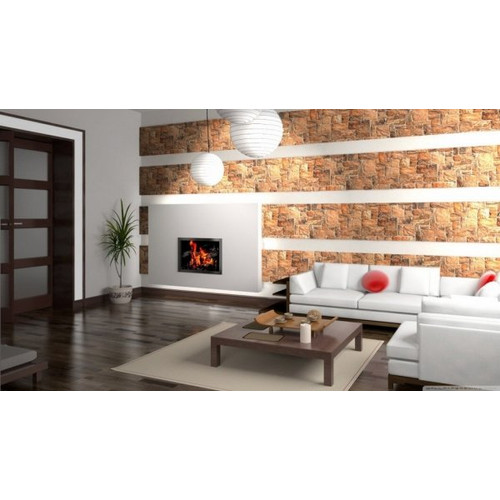 FLEXWALL PVC falpanel Natural Stone kő barna kőmintás 98x49,5 cm falburkolat FLEXWALL PVC falpanel Natural Stone kő barna kőmintás 98x49,5 cm falburkolat