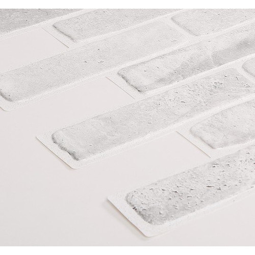 FLEXWALL PVC falpanel Old Brick Grey szürke tégla 102,5x49 cm, modern burkolat FLEXWALL PVC falpanel Old Brick Grey szürke tégla 102,5x49 cm, modern burkolat