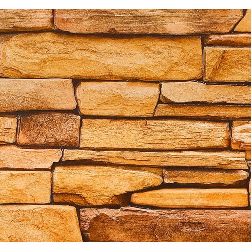 FLEXWALL PVC falburkolat Sandstone Slate palakő 98x49,5 cm, beltéri falipanel