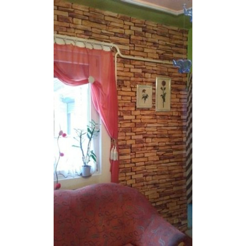 FLEXWALL PVC falburkolat Sandstone Slate palakő 98x49,5 cm, beltéri falipanel