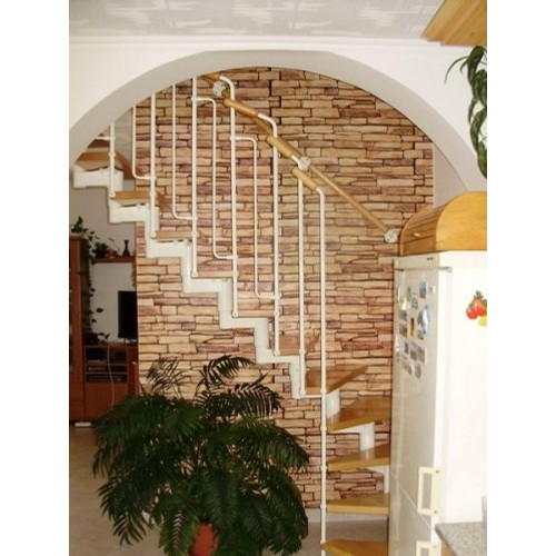 FLEXWALL PVC falburkolat Sandstone Slate palakő 98x49,5 cm, beltéri falipanel