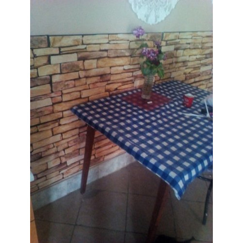 FLEXWALL PVC falburkolat Sandstone Slate palakő 98x49,5 cm, beltéri falipanel