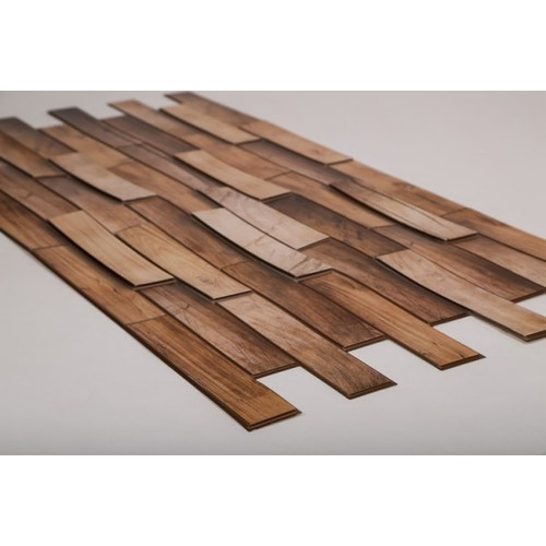 FLEXWALL PVC falpanel Walnut dió fa barna famintás 98x48 cm FLEXWALL PVC falpanel Walnut dió fa barna famintás 98x48 cm