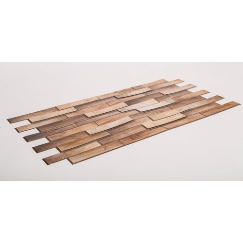 FLEXWALL PVC falpanel Walnut dió fa barna famintás 98x48 cm FLEXWALL PVC falpanel Walnut dió fa barna famintás 98x48 cm