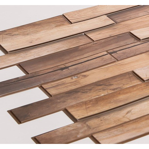 FLEXWALL PVC falpanel Walnut dió fa barna famintás 98x48 cm FLEXWALL PVC falpanel Walnut dió fa barna famintás 98x48 cm