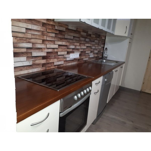 FLEXWALL PVC falpanel Walnut dió fa barna famintás 98x48 cm FLEXWALL PVC falpanel Walnut dió fa barna famintás 98x48 cm
