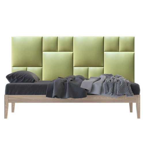 Zöld Műbőr falvédő-69 faldekoráció (200x75 cm) Kerma Design Zöld Műbőr falvédő-69 faldekoráció (200x75 cm) Kerma Design