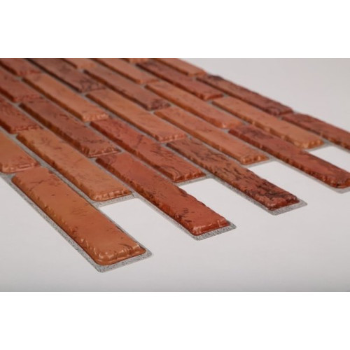 FLEXWALL PVC falpanel Brick Natural tégla vörös tégla színben 97x49 cm, téglamintás FLEXWALL PVC falpanel Brick Natural tégla vörös tégla színben 97x49 cm, téglamintás