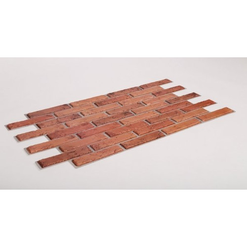 FLEXWALL PVC falpanel Brick Natural tégla vörös tégla színben 97x49 cm, téglamintás FLEXWALL PVC falpanel Brick Natural tégla vörös tégla színben 97x49 cm, téglamintás