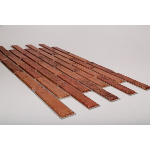 FLEXWALL PVC falpanel Brick Natural tégla vörös tégla színben 97x49 cm, téglamintás FLEXWALL PVC falpanel Brick Natural tégla vörös tégla színben 97x49 cm, téglamintás