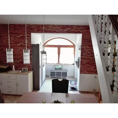 FLEXWALL PVC falpanel Karelian kőmintás barna 98×49,5 cm, beltéri falburkolat
