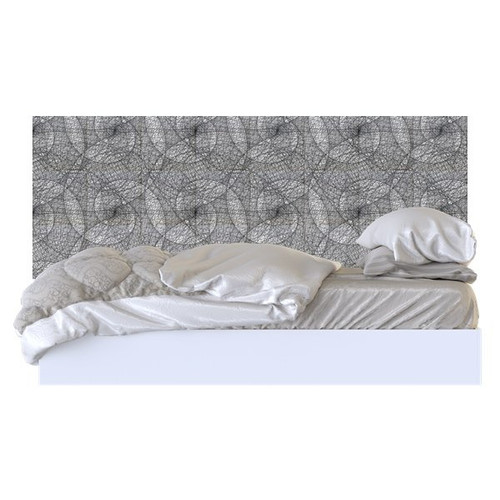 Line-art design 3d nyomtatott műbőr falvédő (200x75 cm)