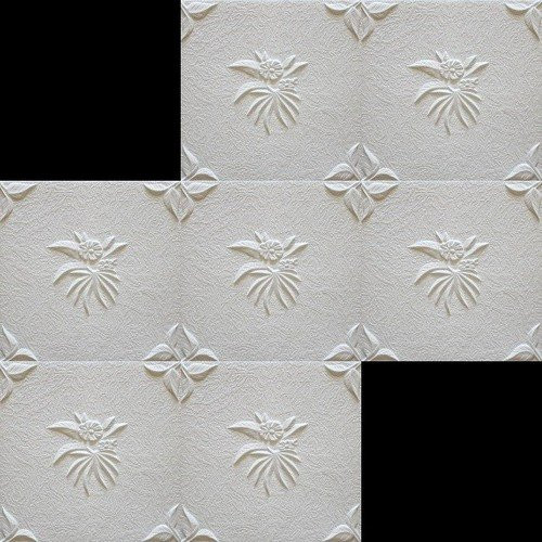 Álmennyezet - Marbet NATURA virágmintás polisztirol EPS mennyezeti 3d dekor burkolólap festhető (50x50cm) nútos Álmennyezet - Marbet NATURA virágmintás polisztirol EPS mennyezeti 3d dekor burkolólap festhető (50x50cm) nútos