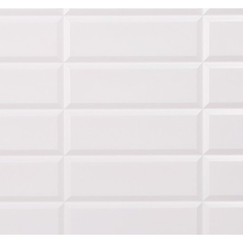 FLEXWALL PVC falburkolat White Seam fehér csempe, fehér fuga 96x48 cm, konyha, fürdőszobai FLEXWALL PVC falburkolat White Seam fehér csempe, fehér fuga 96x48 cm, konyha, fürdőszobai