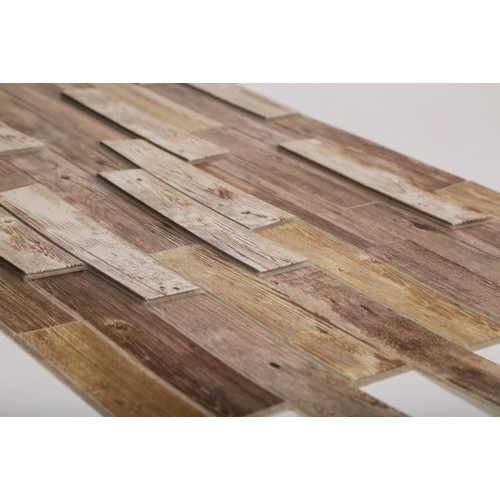 FLEXWALL PVC falpanel Dutch Oak holland tölgy barna 98x48 cm, falburkolat