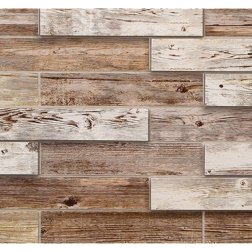 FLEXWALL PVC falpanel Dutch Oak holland tölgy barna 98x48 cm, falburkolat