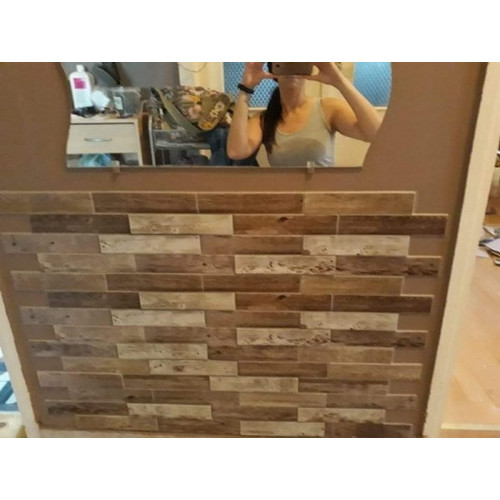 FLEXWALL PVC falpanel Dutch Oak holland tölgy barna 98x48 cm, falburkolat