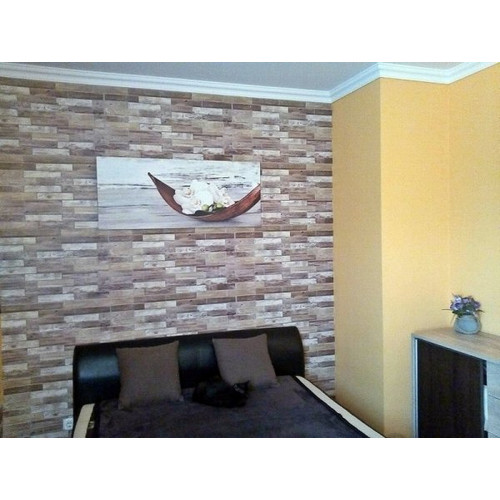FLEXWALL PVC falpanel Dutch Oak holland tölgy barna 98x48 cm, falburkolat