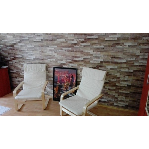 FLEXWALL PVC falpanel Dutch Oak holland tölgy barna 98x48 cm, falburkolat