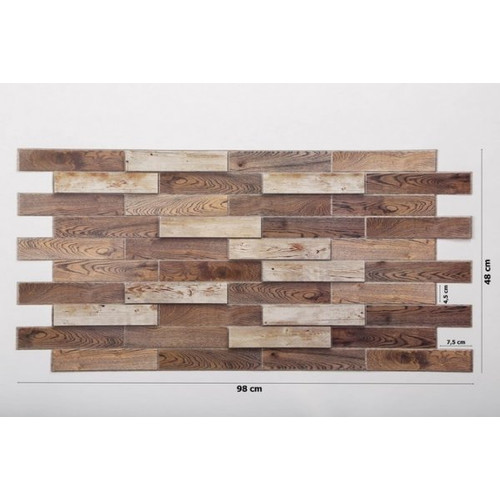FLEXWALL PVC falpanel Old Tree antik fa 98x48 cm, dekorpanel FLEXWALL PVC falpanel Old Tree antik fa 98x48 cm, dekorpanel