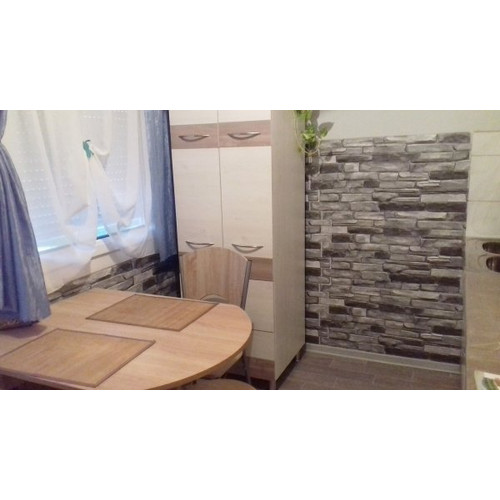 FLEXWALL PVC falpanel Grey Stone szürke kő PVC falpanel 98x49,5 cm, beltéri falburkolat FLEXWALL PVC falpanel Grey Stone szürke kő PVC falpanel 98x49,5 cm, beltéri falburkolat