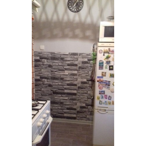 FLEXWALL PVC falpanel Grey Stone szürke kő PVC falpanel 98x49,5 cm, beltéri falburkolat FLEXWALL PVC falpanel Grey Stone szürke kő PVC falpanel 98x49,5 cm, beltéri falburkolat