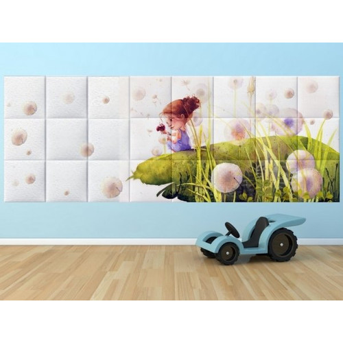 Gabillustrator-8 mese illusztráció 3d nyomtatott műbőr falvédő (200x75 cm)