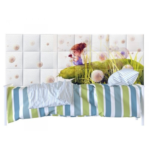 Gabillustrator-8 mese illusztráció 3d nyomtatott műbőr falvédő (200x75 cm)