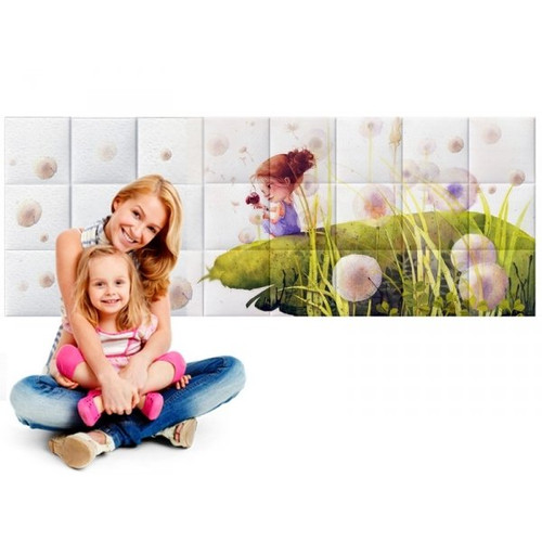 Gabillustrator-8 mese illusztráció 3d nyomtatott műbőr falvédő (200x75 cm)