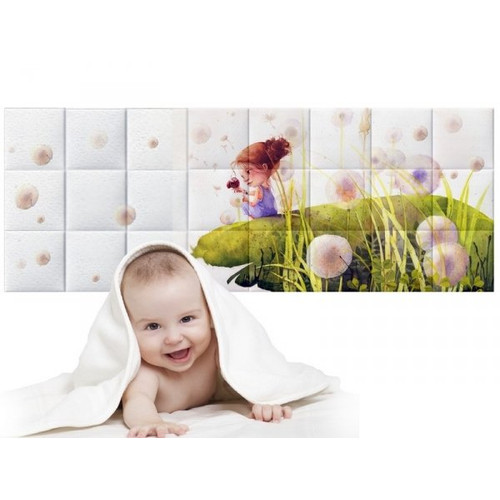 Gabillustrator-8 mese illusztráció 3d nyomtatott műbőr falvédő (200x75 cm)