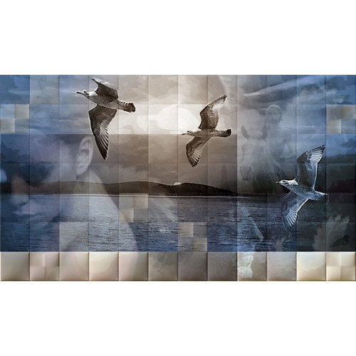 KERMA-13 art design wall nyomtatott műbőr falikép