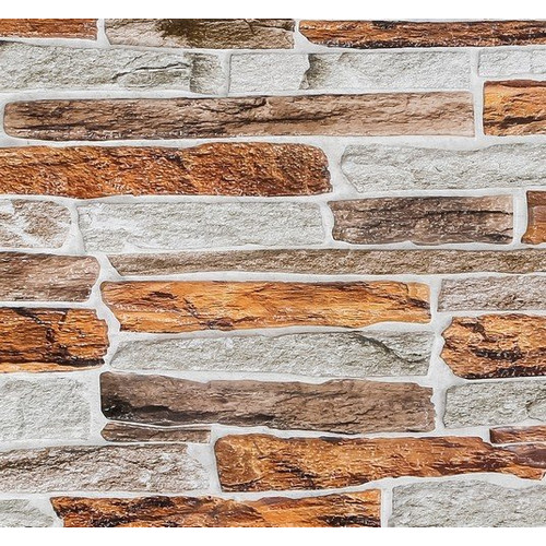 FLEXWALL PVC falpanel Gibraltar szeletelt kő 98x50 cm, beltéri burkolat FLEXWALL PVC falpanel Gibraltar szeletelt kő 98x50 cm, beltéri burkolat