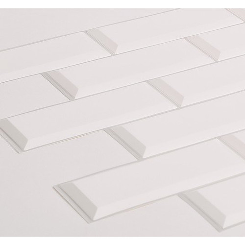 20 db FLEXWALL PVC falburkolat Grey Seam fehér 96x48 cm falpanel csomagajánlat