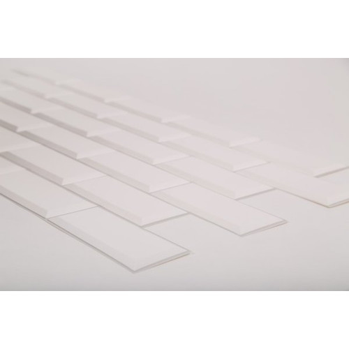 20 db FLEXWALL PVC falburkolat Grey Seam fehér 96x48 cm falpanel csomagajánlat