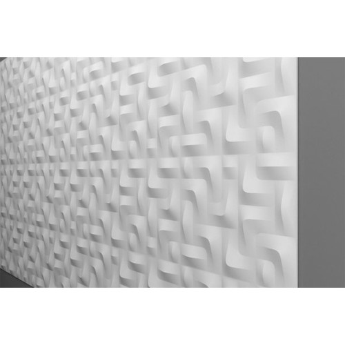Falburkolat - Marbet PD-1 fehér festhető modern mintás polisztirol falpanel (96x48cm) Falburkolat - Marbet PD-1 fehér festhető modern mintás polisztirol falpanel (96x48cm)