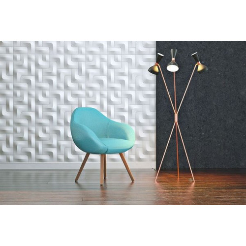 Falburkolat - Marbet PD-1 fehér festhető modern mintás polisztirol falpanel (96x48cm) Falburkolat - Marbet PD-1 fehér festhető modern mintás polisztirol falpanel (96x48cm)